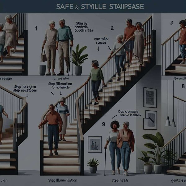 What Are the Safe and Stylish Staircase Options for Seniors?