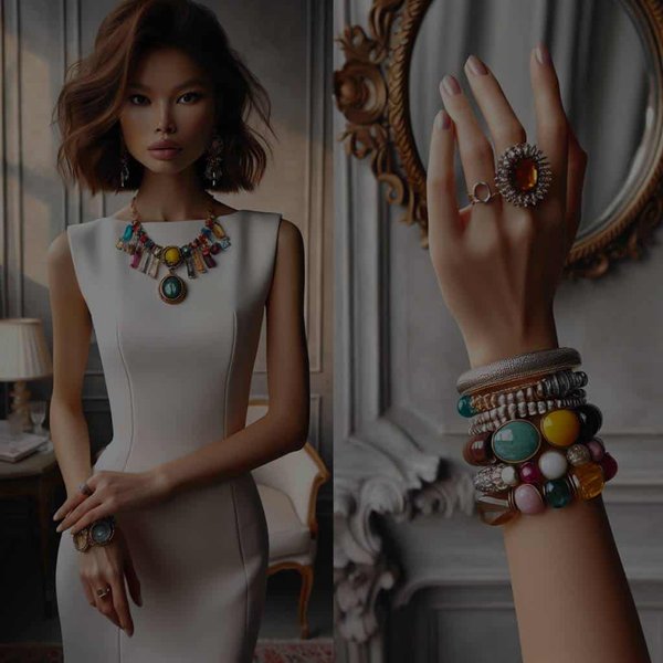 What's the Best Way to Accessorize a Sheath Dress with Bold Jewelry?